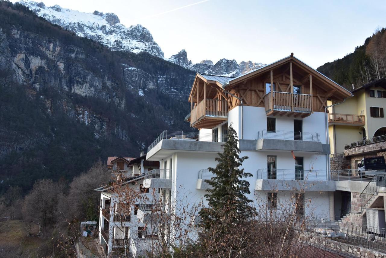 Dolomites Chalet Wolf โมลเวโน ภายนอก รูปภาพ